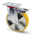 WHEEL WITH  TOP PLATE AND BREAK